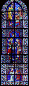 pilgrimer och givaren - Robert de Bérou (w113) av French School