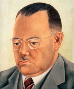 Porträtt av ingenjören Marte R. Gómez av Frida Kahlo
