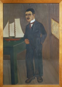 Porträtt av Dr. Leo Eloesser av Frida Kahlo
