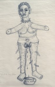 Porträtt av Irene Bohus av Frida Kahlo