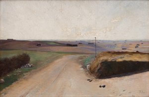 Ett landskap. Ön Mors, Jylland av Fridolin Johansen