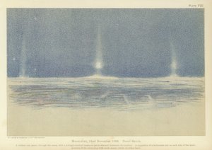 Moonlight, 22 november 1893, pastellskiss (lito i färg)