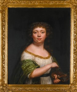 "Självporträtt, tjugoen år gammal" av Lisiewska, Friederike Julie (1772-1856) av Friederike Julie Lisiewska