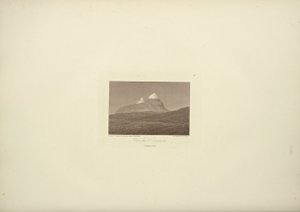 Vy över Corazon, tecknad av Gmelin, graverad av Arnold, illustration från 