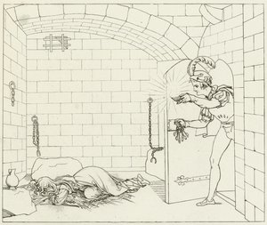 Illustration för Goethes Faust av Friedrich August Moritz Retzsch