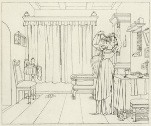 Illustration för Goethes Faust av Friedrich August Moritz Retzsch