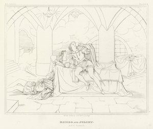 Romeo och Julia, Akt V, Scen 3 (gravyr)