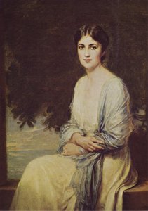 Bertha Krupp, von Kaulbach av Friedrich August von Kaulbach