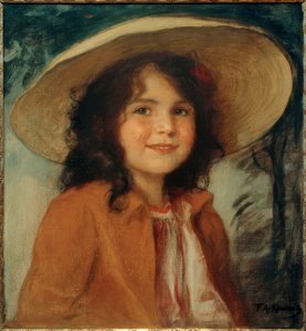 Porträtt av Hedda, konstnärens dotter