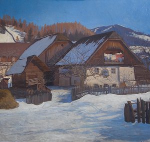 Bondgård av Friedrich Beck
