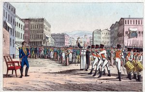Avrättning av Joachim Murat genom skjutningsgrupp i Pizzo Calabro, 13 oktober