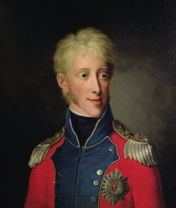 Fredrik VI av Danmark, ca 1810 (olja ombord)