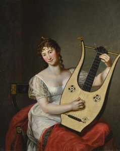 Porträtt av Frederica av Mecklenburg-Strelitz av Friedrich Carl Groger