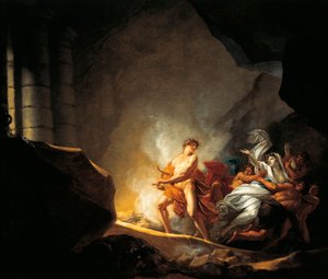 Österrike, Salzburg, Orfeus och Eurydike i Hades