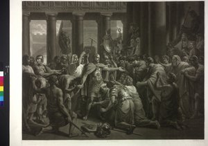 Från den romerska historien (Livy Camillus är till den starka mannen överklagande av Friedrich Heinrich Fuger