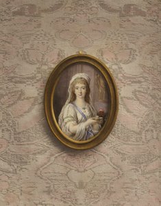 Portrait of a Vestal Virgin  av Friedrich Heinrich Fuger
