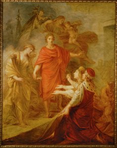 Venedig och Dalmatien hyllar kejsar Frans I ... (målning på duk) av Friedrich Heinrich Fuger