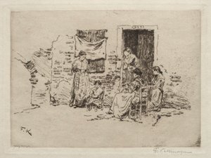 Chioggia av Friedrich Kallmorgan