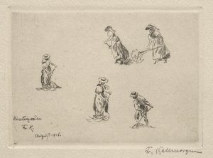 Hömakare, 1916. av Friedrich Kallmorgan