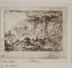 Landskap av Friedrich Kaup