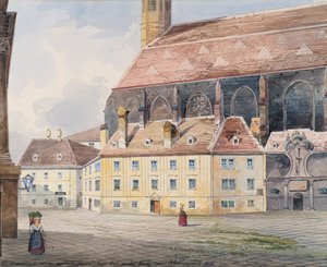 Minoritkyrkan i Wien av Friedrich Leibold