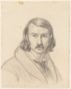 Självporträtt, 1838. av Friedrich Preller