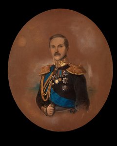Porträtt av greve Pyotr Kleinmichel 1793-1869 av Friedrich Randel