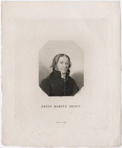 Porträtt av Ernst Moritz Arndt, 1817