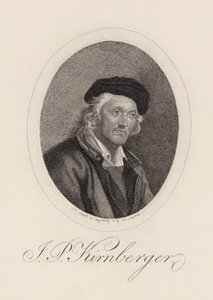 Porträtt av kompositören Johann Philipp Kirnberger 1721-1783.