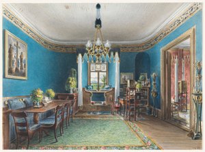 Det blå rummet, Schloss Fischbach