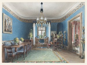 Det blå rummet, Fischbachs slott av Friedrich Wilhelm Klose