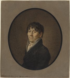 Porträtt av konstnärens far av Friedrich Wilhelm Moritz