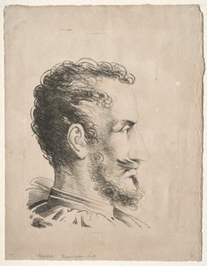 Profilhuvud. av Friedrich Wilhelm Reuter