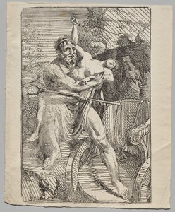 Bortförandet av Proserpina av Pluto (andra versionen) av Friedrich Wilhelm Reuter