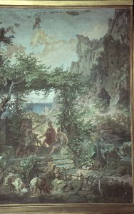 Odysseus hos svinhjorden Eumaeus, Scener från Odysséen