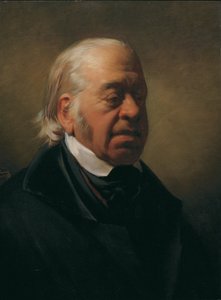 Målaren Johann Nepomuk Schödlberger av Friedrich von Amerling
