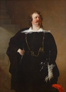 Den flamländska borgmästaren (Baron Pfuel?) av Friedrich von Amerling