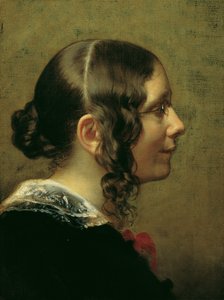 Luise Pfeiffer Nathusius av Friedrich von Amerling