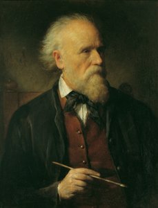 självporträtt av Friedrich von Amerling