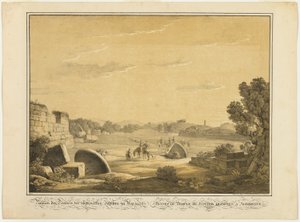 Ruinerna av Jupitertemplet i Agrigente av Friedrich von Gärtner