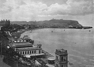 Scarborough: The South Bay and Spa, c1896 av Frith and Co