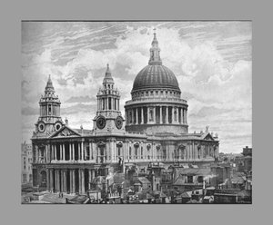 St.Pauls Cathedral, London, c1900