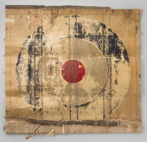 Fragment linne banner flygplan F.K. 23 av Frits Koolhoven