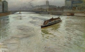 Seine i november av Fritz Thaulow