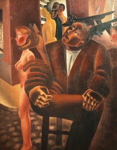 dagdrömma; Le Reve Eveille - Dream at Wake, c.1926-27 (olja på duk)