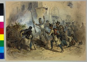 Krigföring i städer 1848 av Fritz L