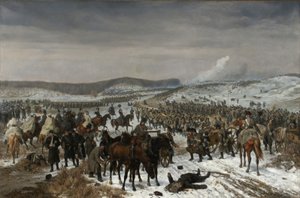 Slaget vid Oeversee den 6 februari 1864 av Fritz L