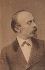Porträtt av kompositören Hans von Bülow 1830-1894, ca. 1875.