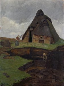Myrstuga med barn