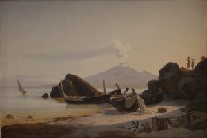 En kust. Sicilien